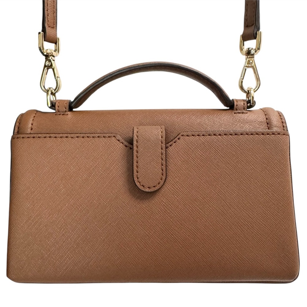 Michael Kors Jet Set Small Crossgrain Leather Smartphone Crossbody - Picture 4 of 16
